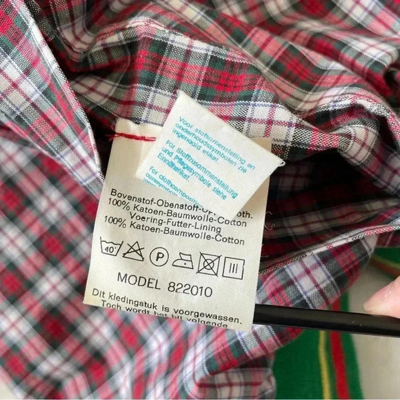 Vintage Oilily Reversible Jacket Quilt Lined Cats Lover And Christmas Size S - Picture 12 of 15